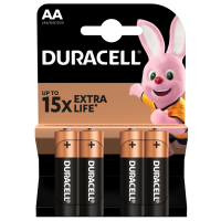 ��������� DURACELL LR06 MN1500 1x4 ��. 