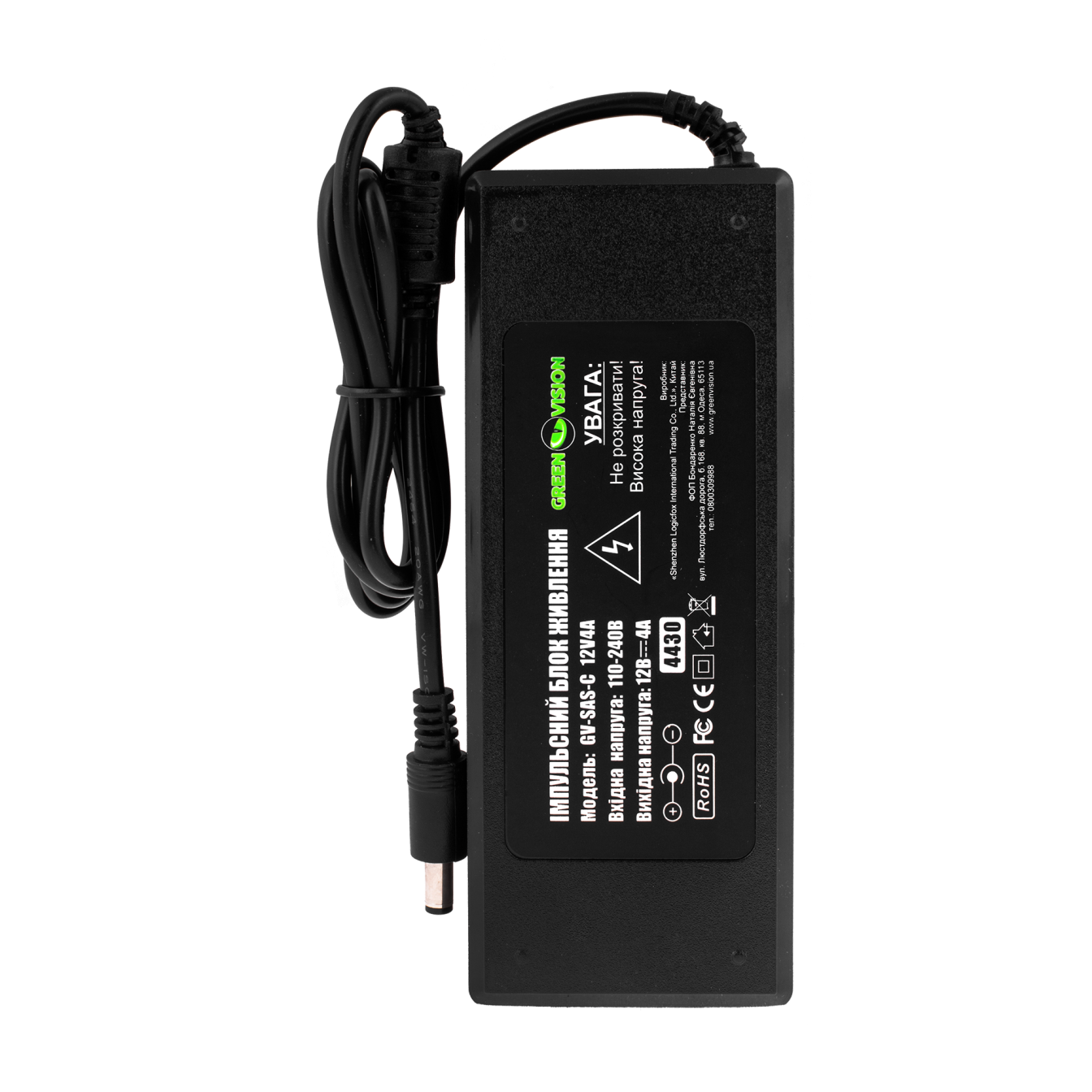 ���������� ������� ������� GV-SAS-C 12V4A (48W) � ������ 