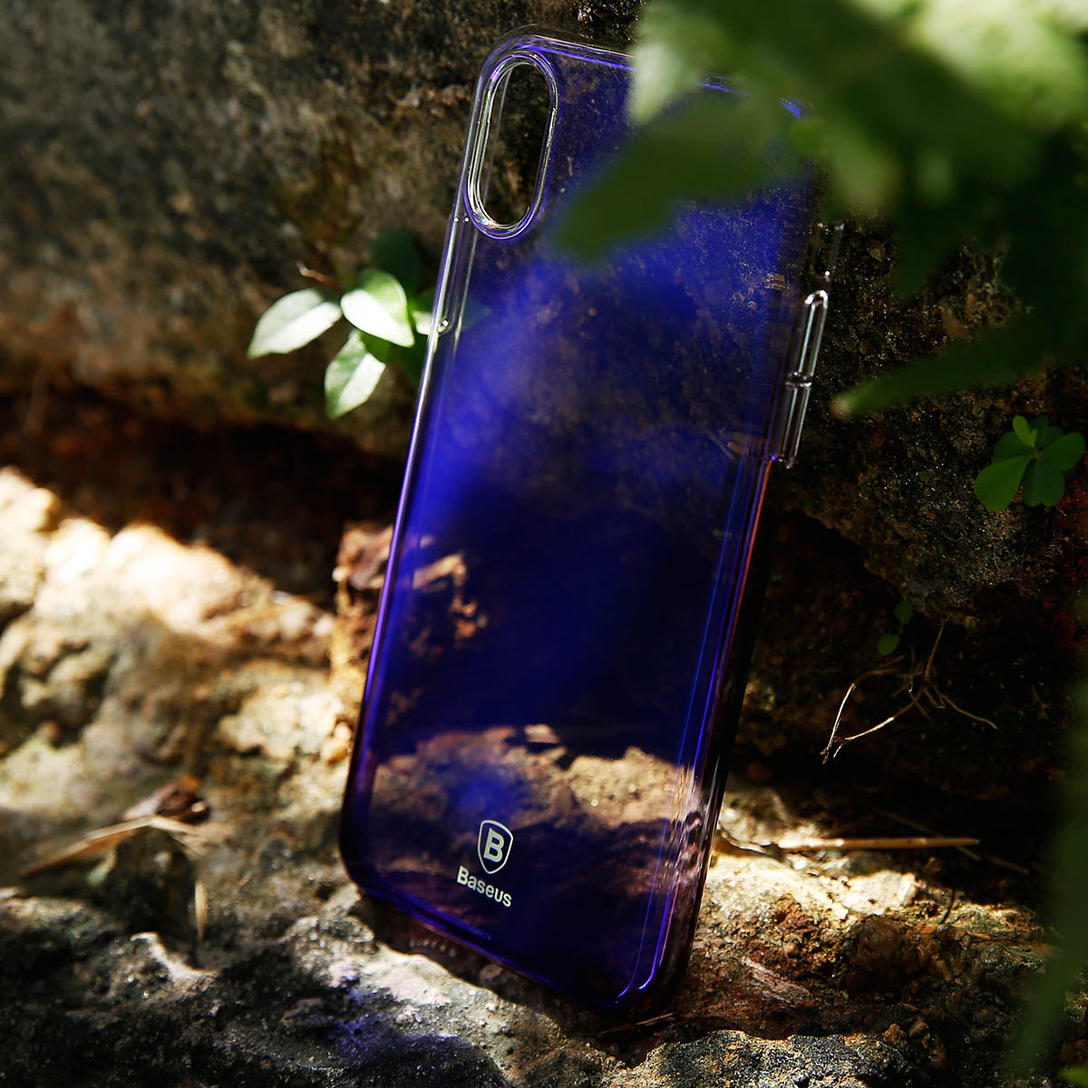 ����� Baseus ��� iPhone X/Xs Glaze Purple (WIAPIPHX-GC01) 