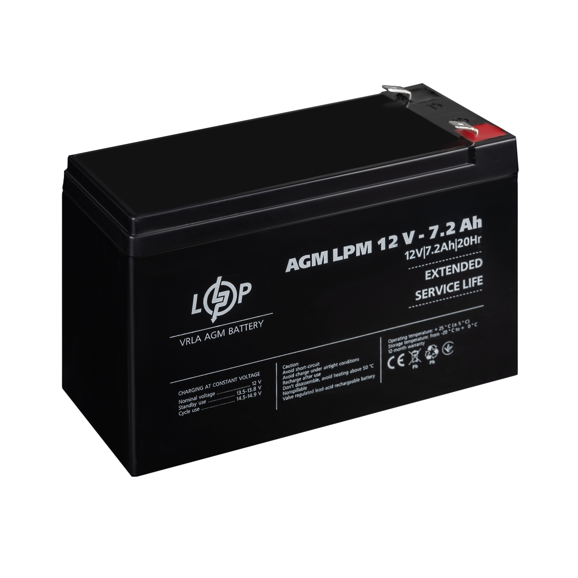 ����������� AGM LPM 12V - 7.2 Ah 