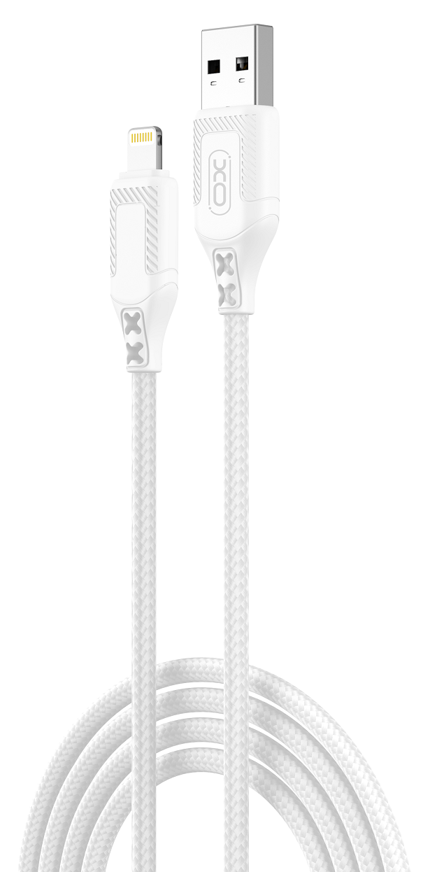  XO NB235 Zebra Series Braided USB-A to Lightning - 1m () 