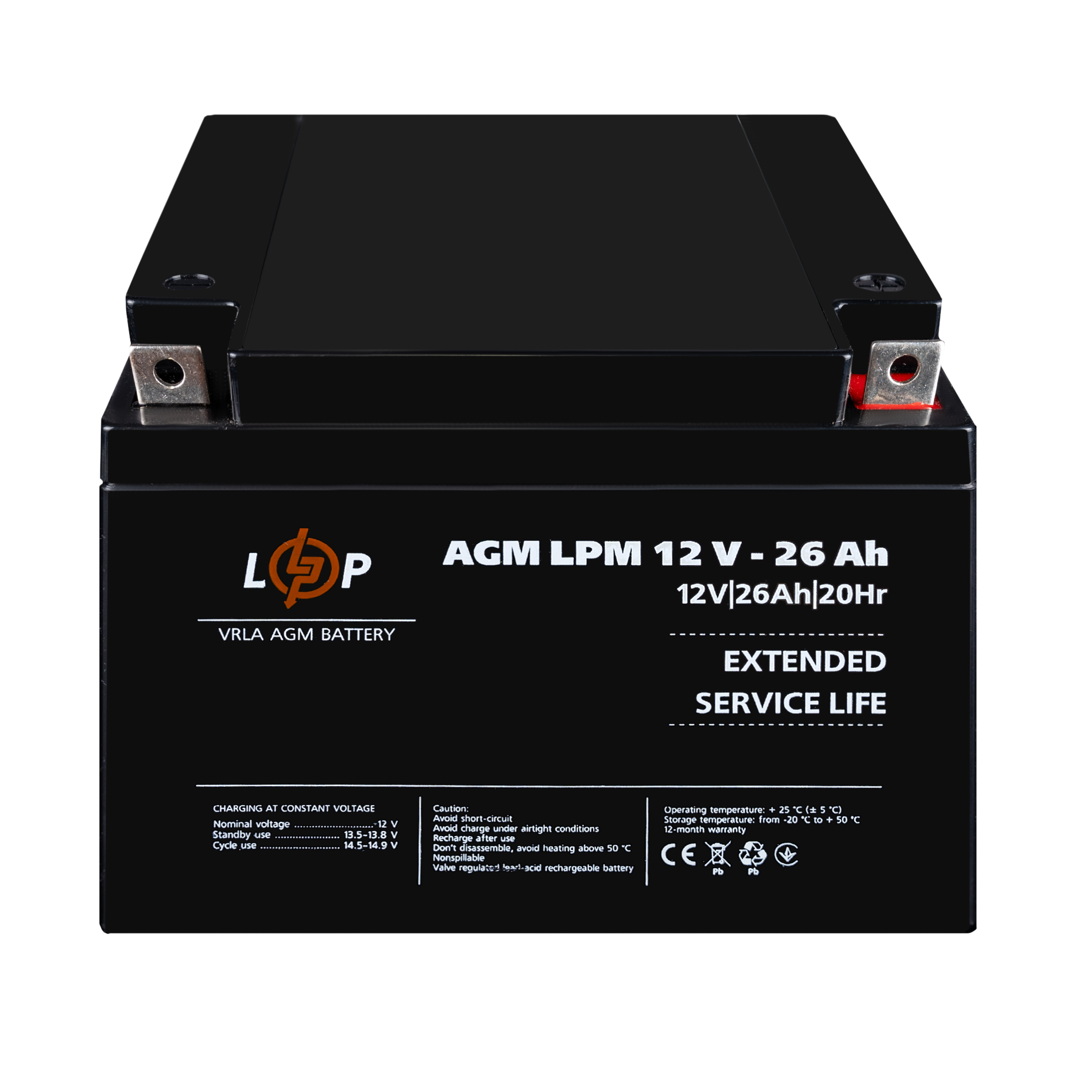 ����������� AGM LPM 12V - 26 Ah 