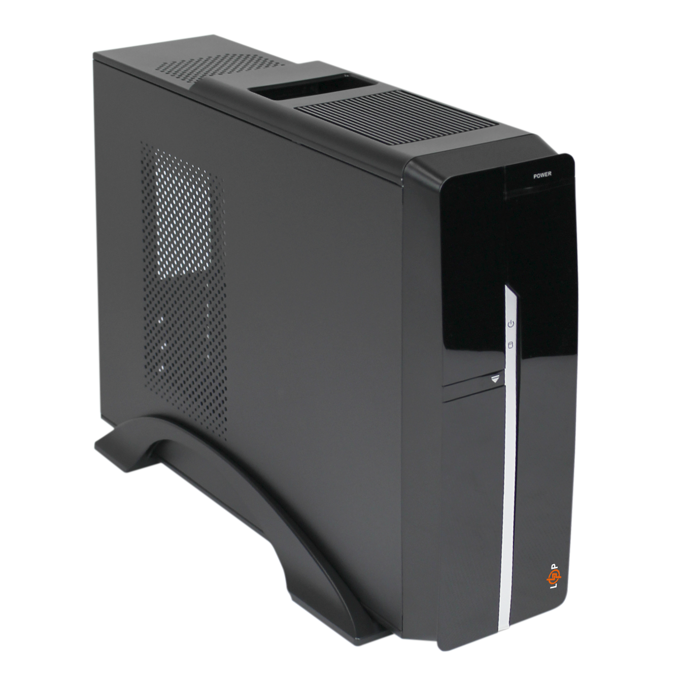 ������ LP S608 BK 400W Slim 2xUSB 2.0 