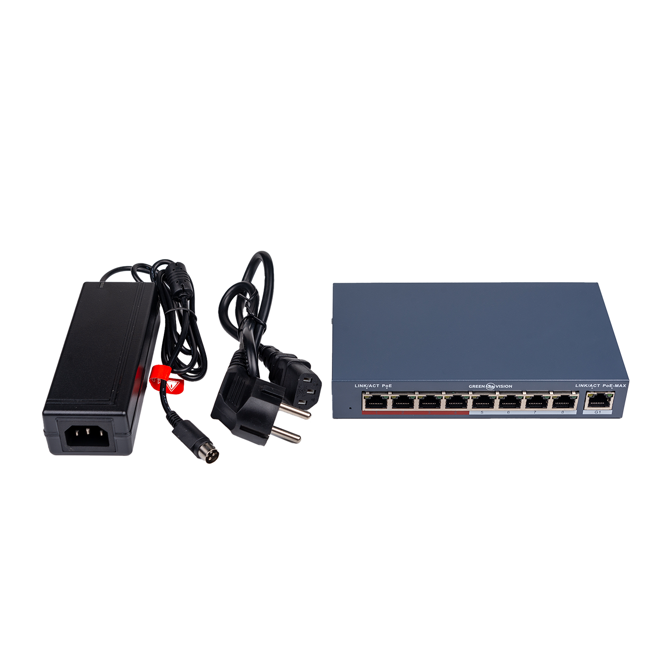 ���������� ������� POE GV-018-AI-8+1PG 