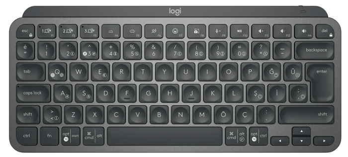  LOGITECH MX Keys Mini Minimalist Wireless, US, Graphite (920-010498) 