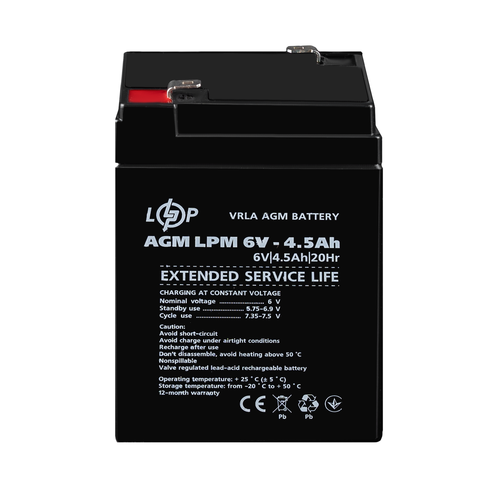 ����������� AGM LPM 6V - 4.5 Ah 