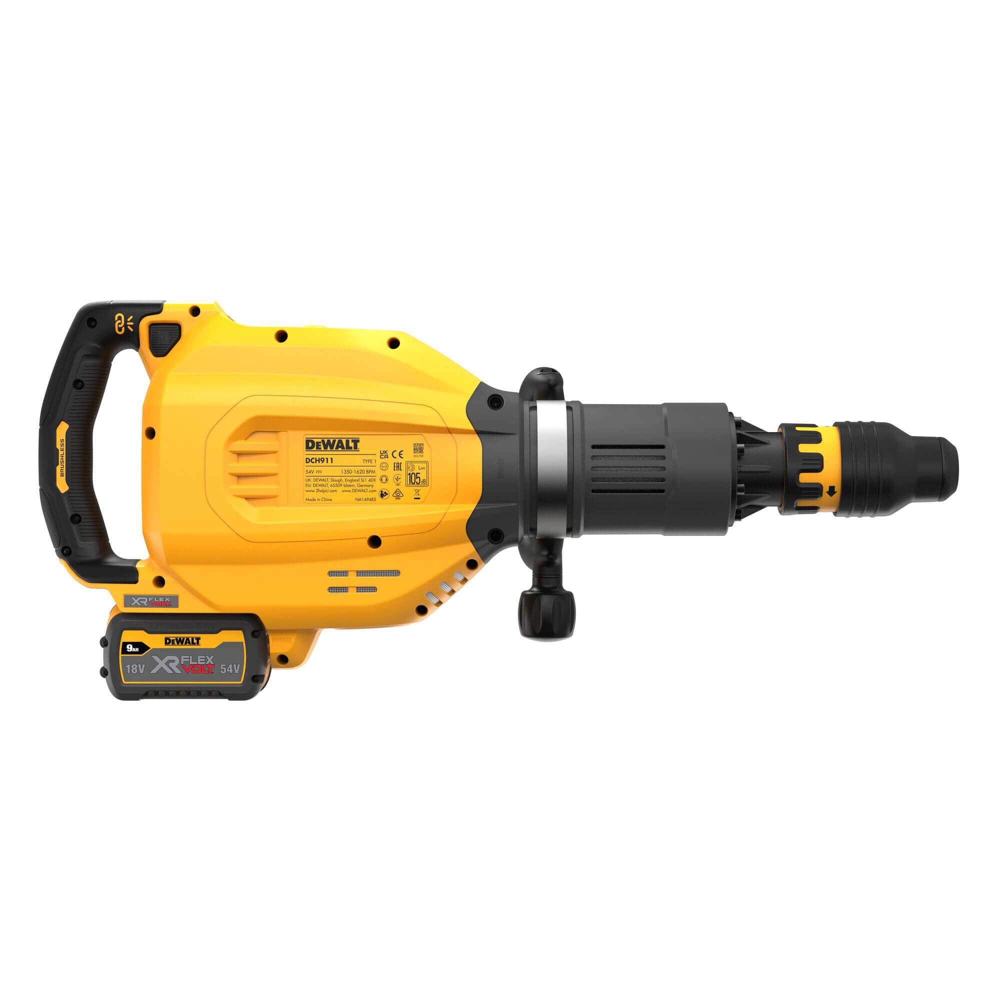 ������� �������� �������������� ����������� SDS-MAX DeWALT DCH911X3 
