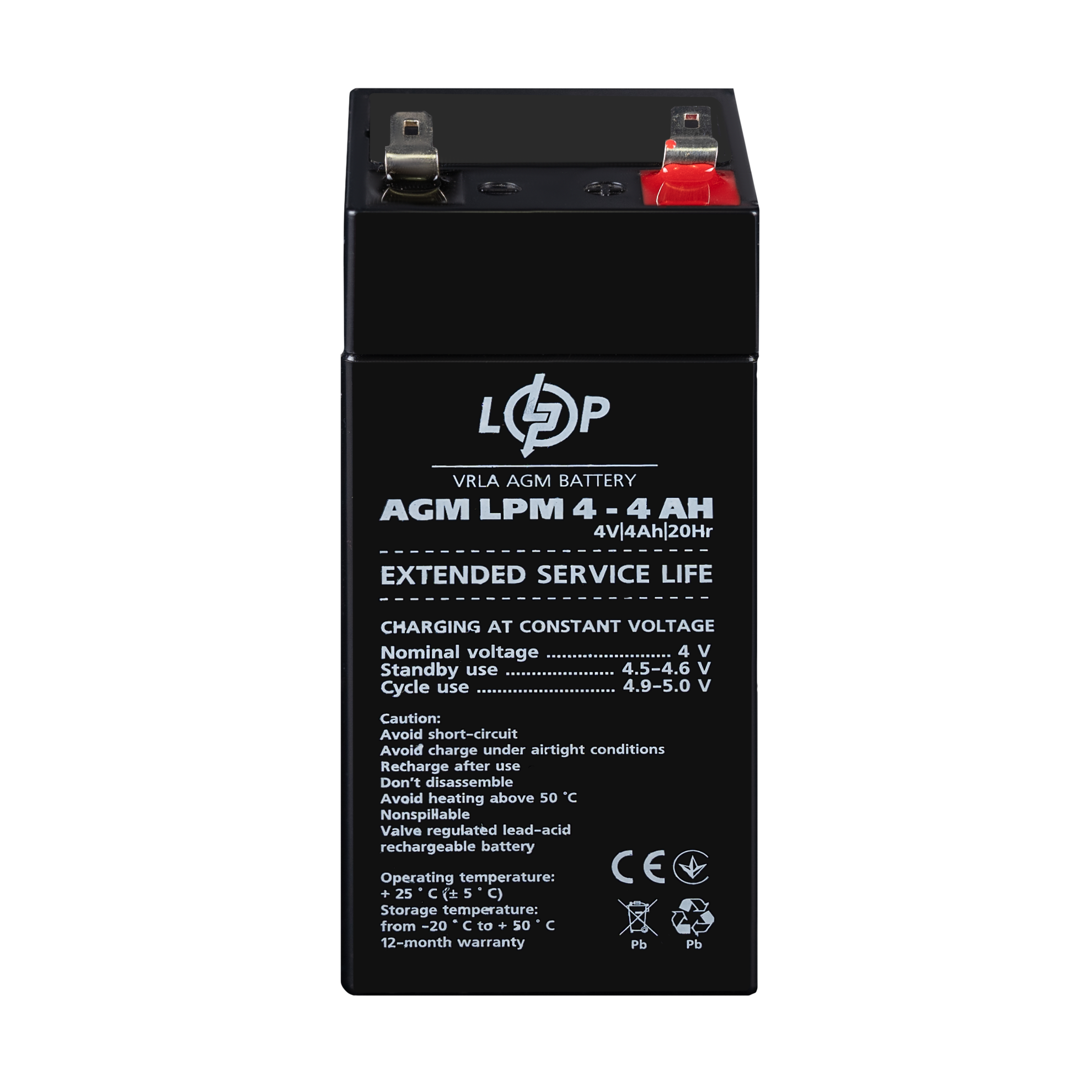 ����������� AGM LPM 4V - 4 Ah 