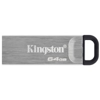 ����-����� KINGSTON DT Kyson 64GB USB 3.2 Silver/Black 