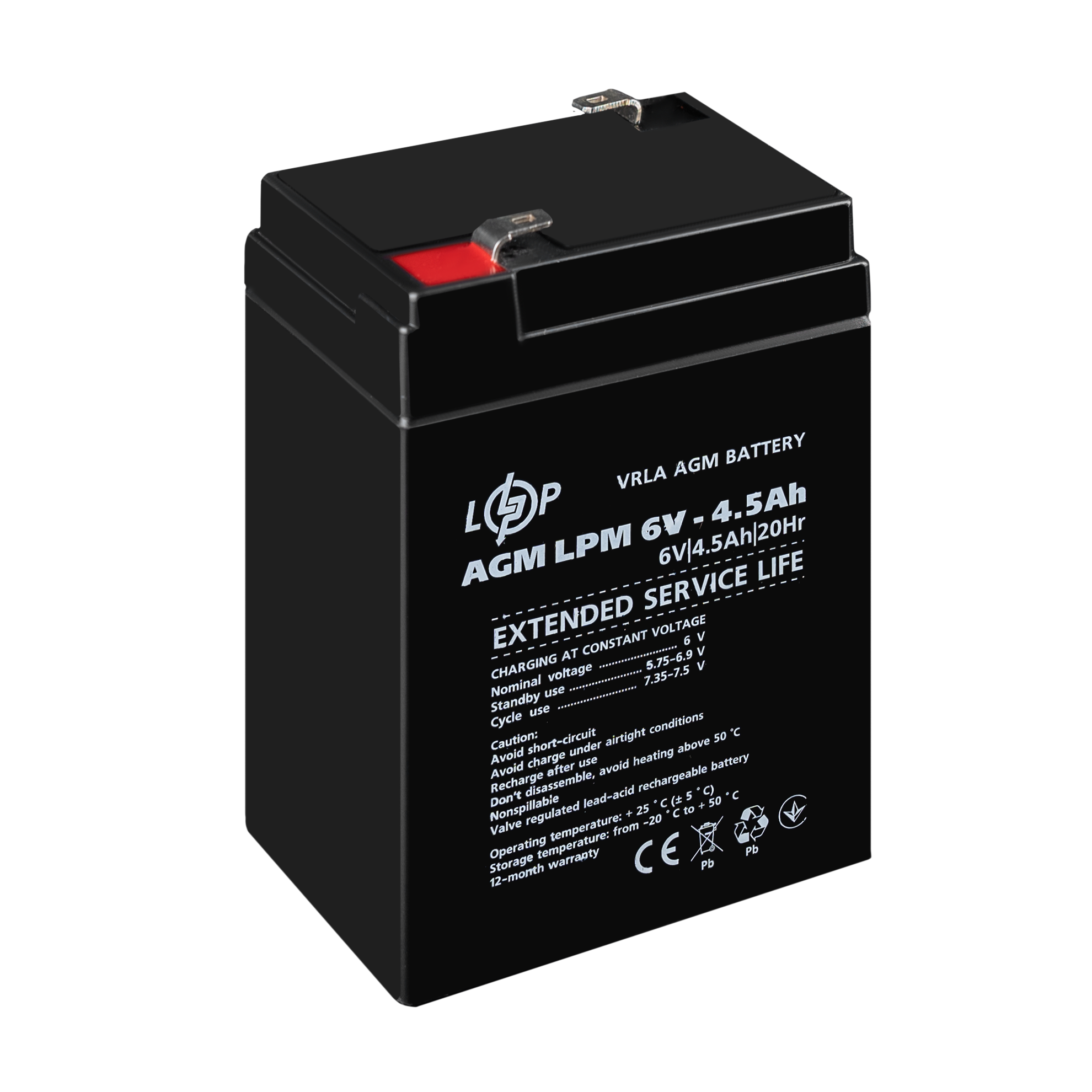 ����������� AGM LPM 6V - 4.5 Ah 