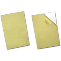 ���� ����� Self-adhesive PVC sheet, white, 0.3mm, 23x23 