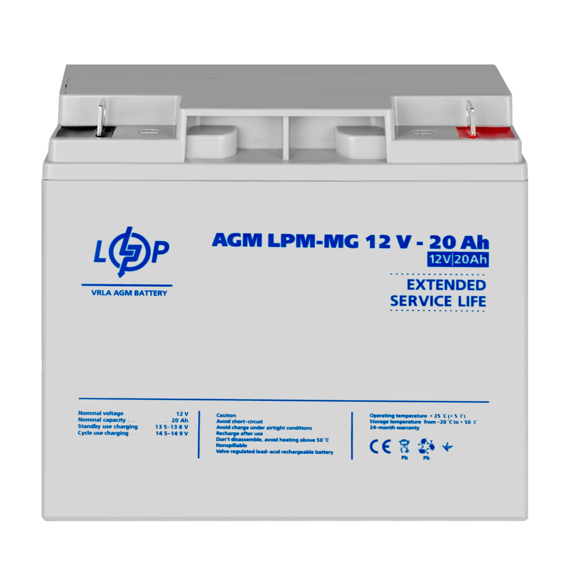 ����������� ������������� LPM-MG 12V - 20 Ah 