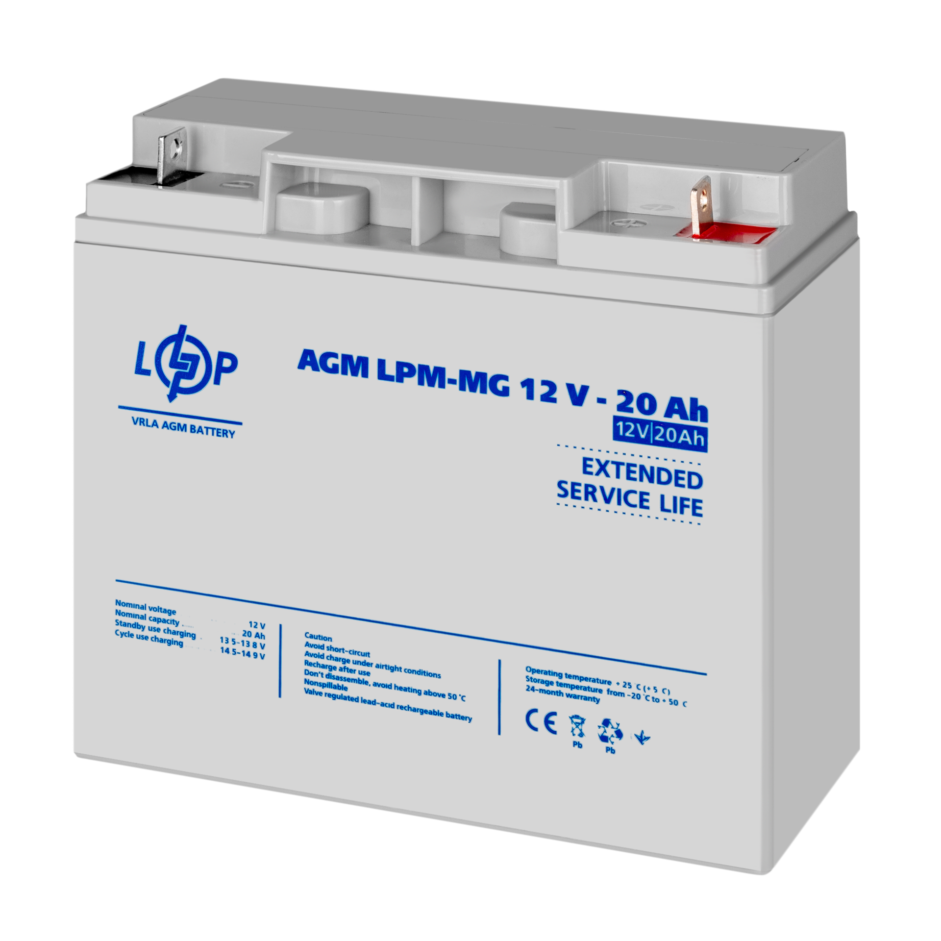 ����������� ������������� LPM-MG 12V - 20 Ah 