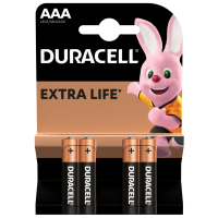 ��������� DURACELL LR03 MN2400 1x4 ��. 