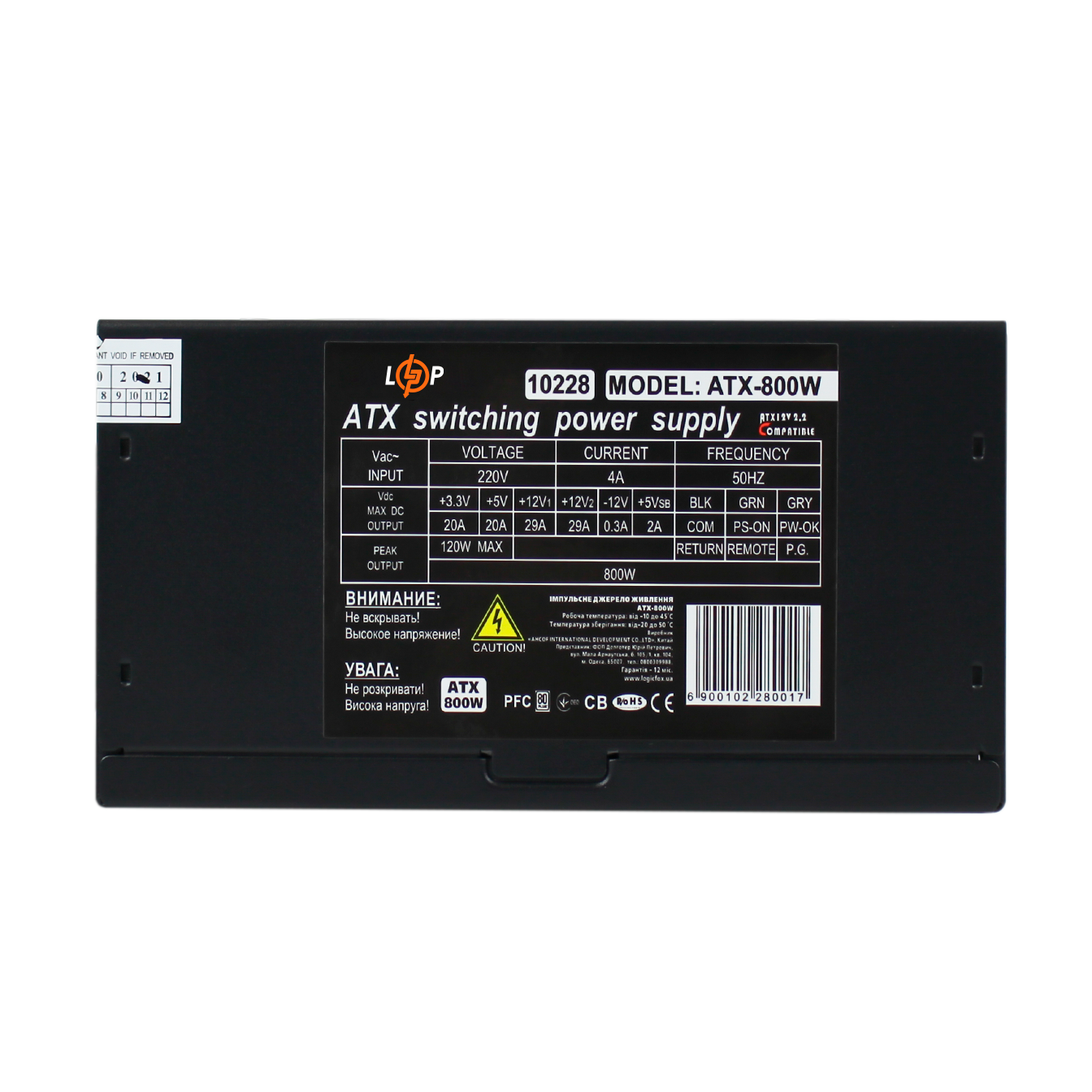 ������������ ���� ������� ATX-800-12-APFC 80+ Bronze 