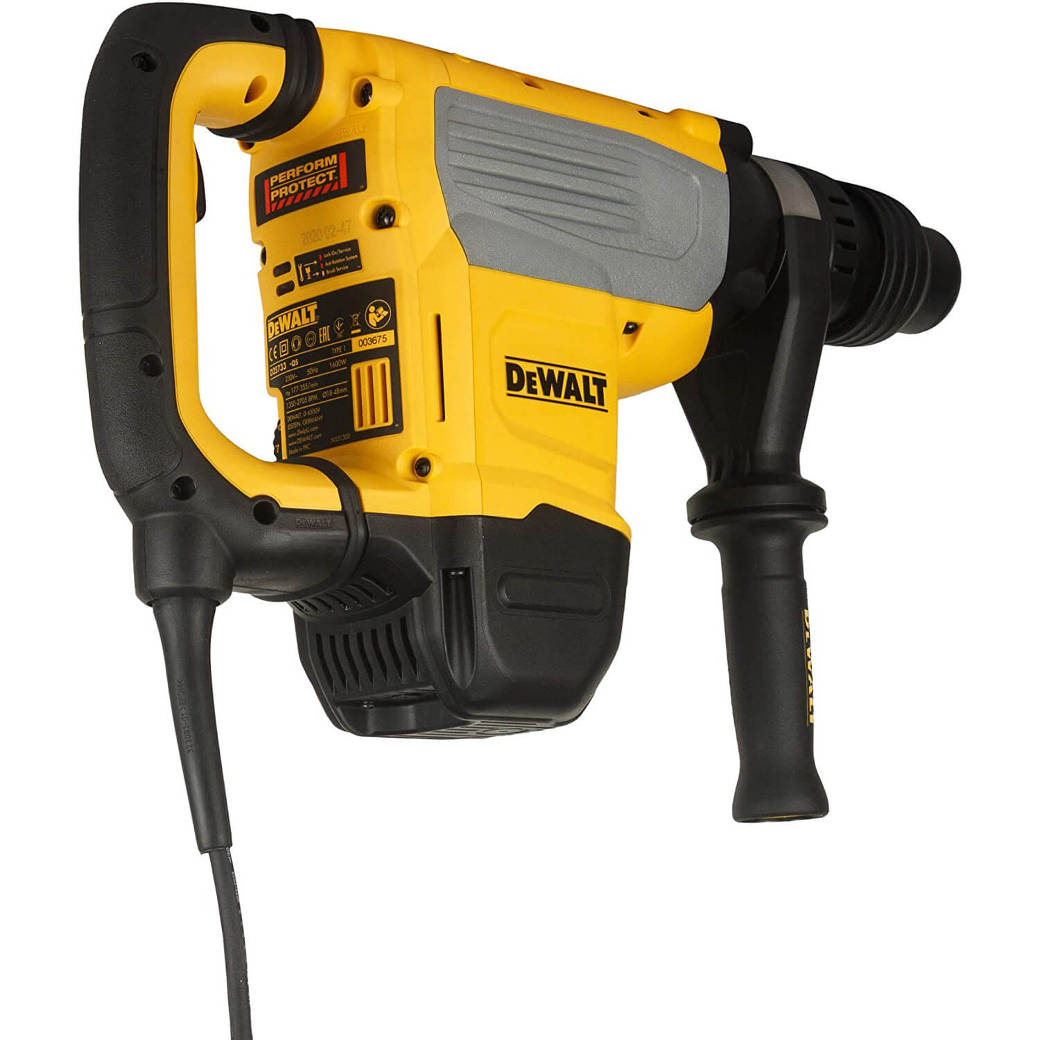 ���������� ������� SDS-MAX DeWALT D25733K 
