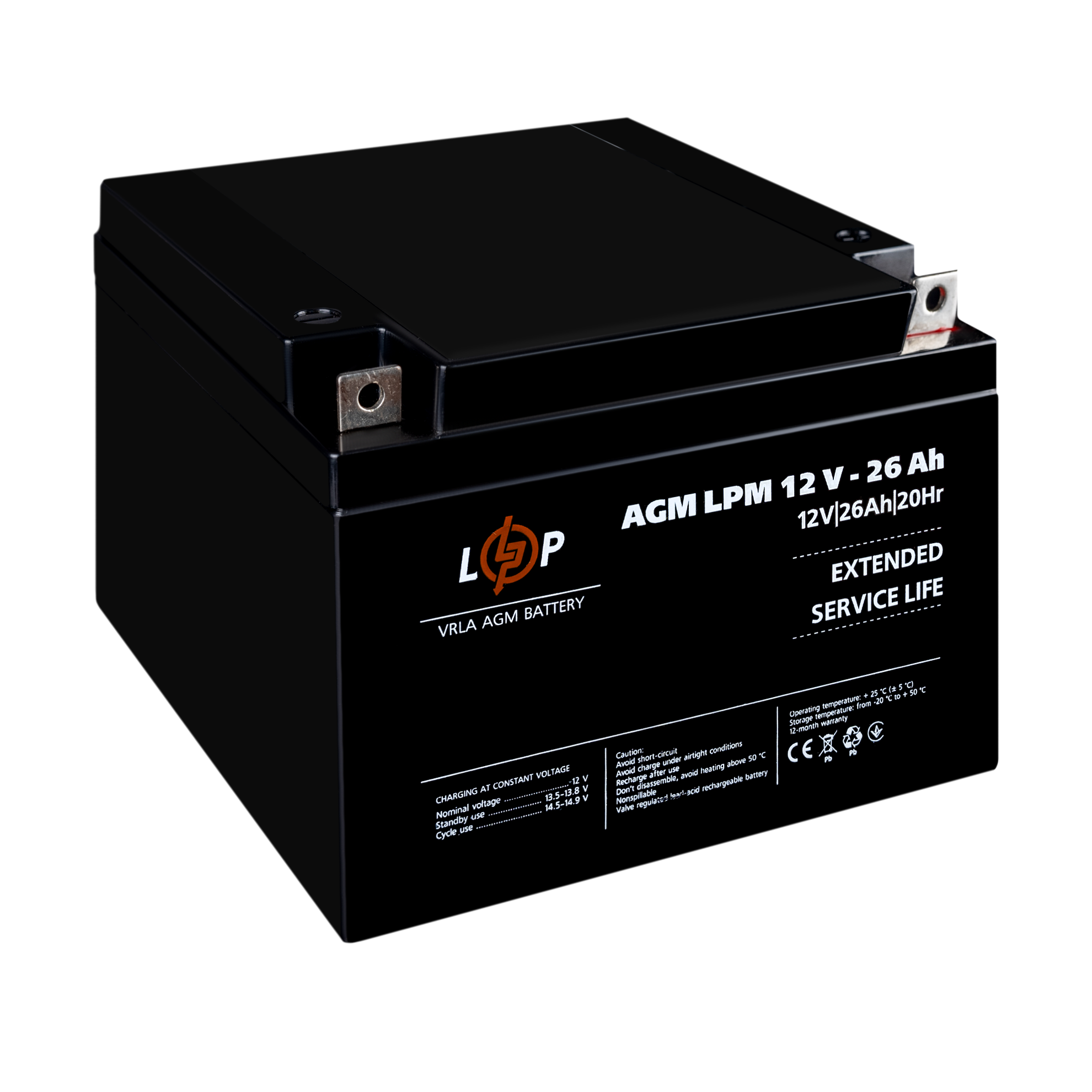 ����������� AGM LPM 12V - 26 Ah 