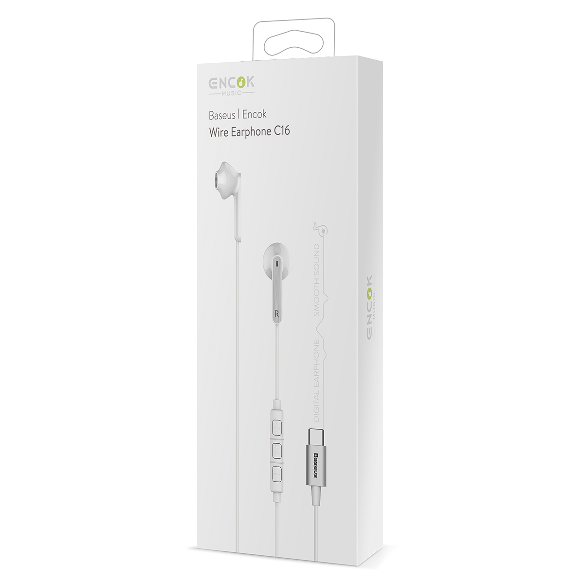 �������� Baseus Encok C16 White (NGC16-02) 