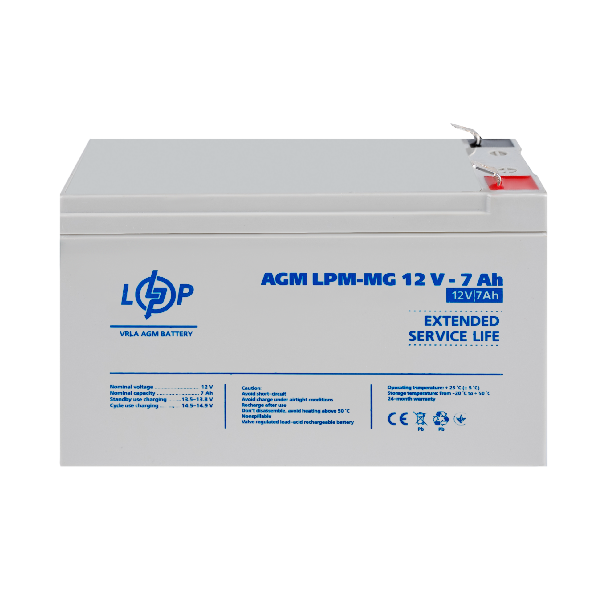 ����������� ������������� LPM-MG 12V - 7 Ah 