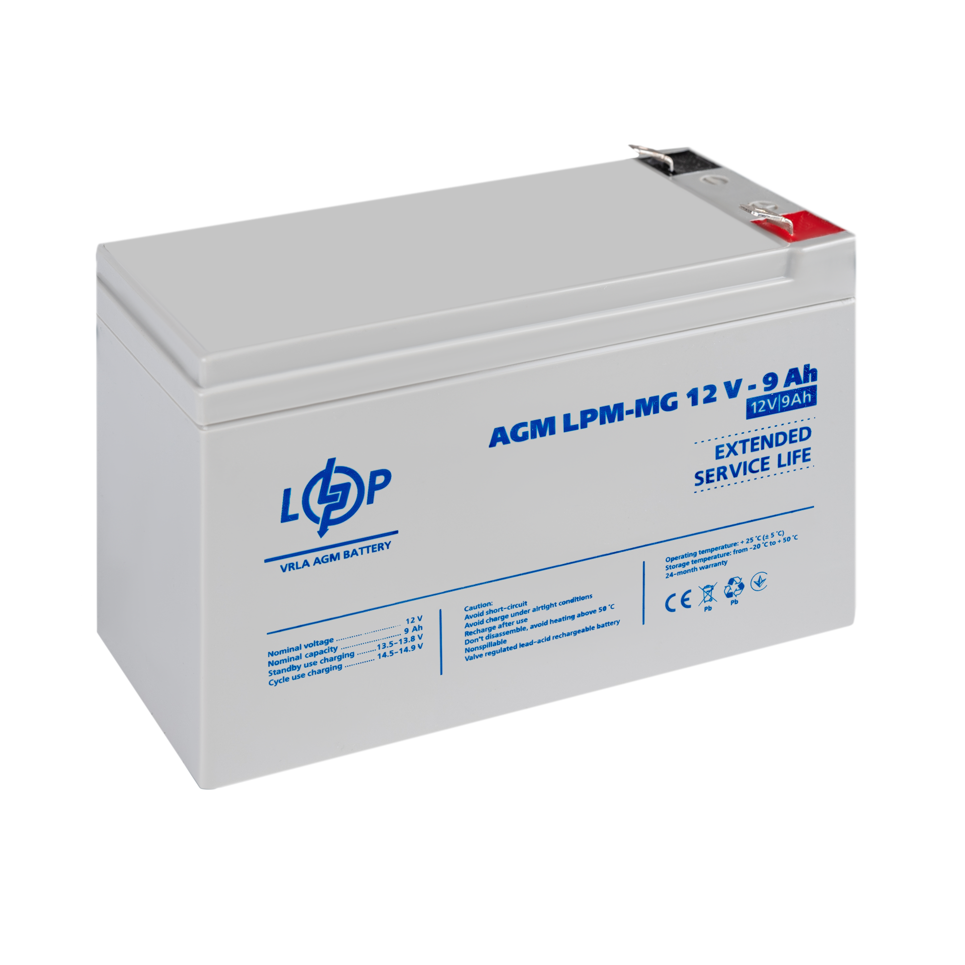 ����������� ������������� LPM-MG 12V - 9 Ah 