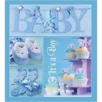 ������ EVG 20sheet Baby collage Blue w/box (UA) 