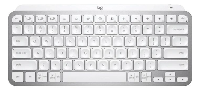  LOGITECH MX Keys Mini For Business-PALE GREY-US 