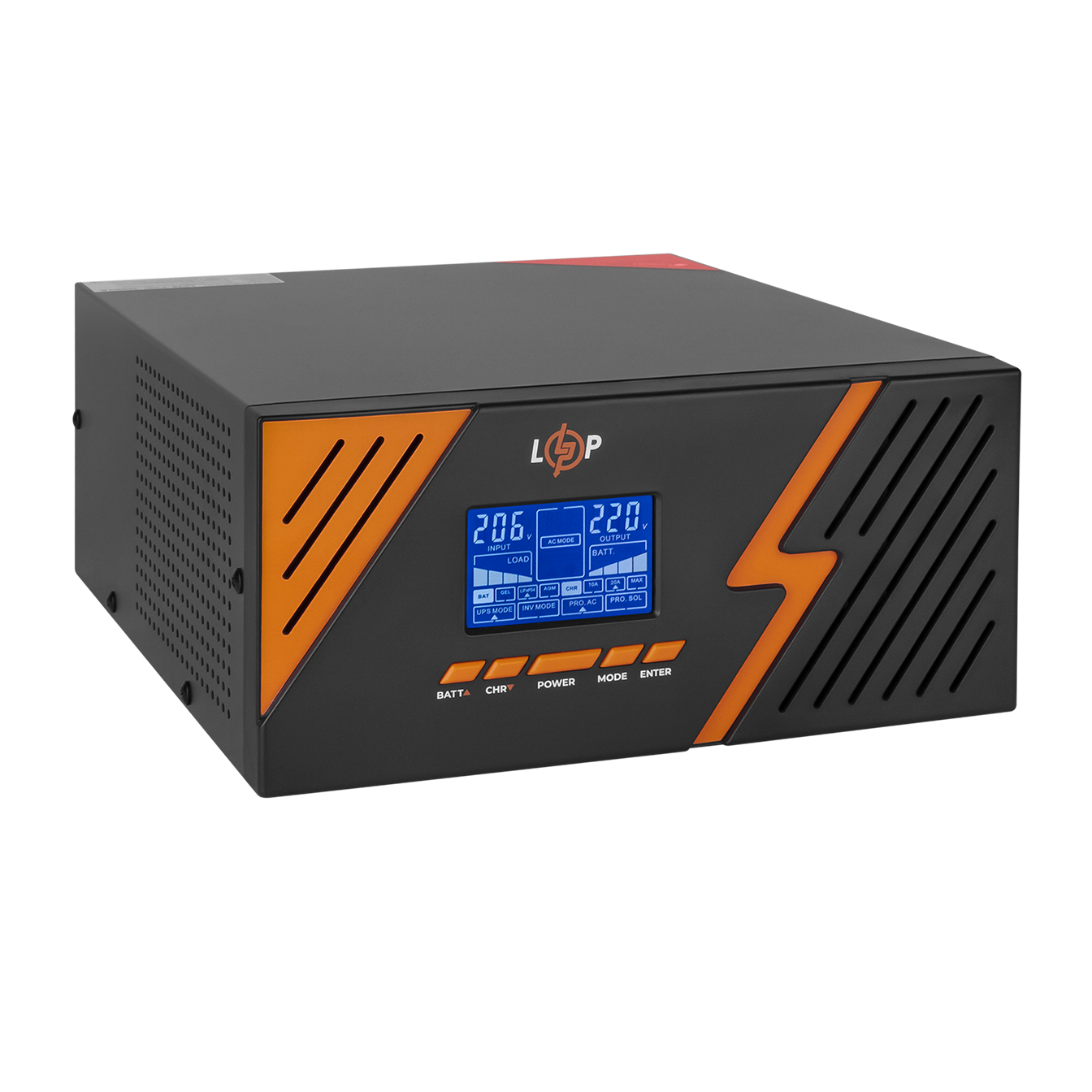 ��� � ���������� ���������� 12V LPM-PSW-1500VA (1050��) Black 