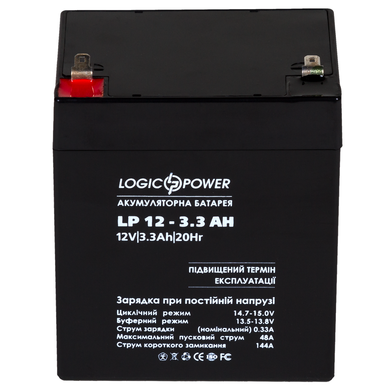 ����������� AGM LP 12V - 3.3 Ah Silver 