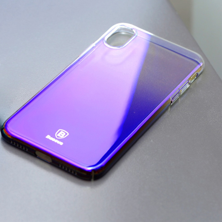 ����� Baseus ��� iPhone X/Xs Glaze Purple (WIAPIPHX-GC01) 