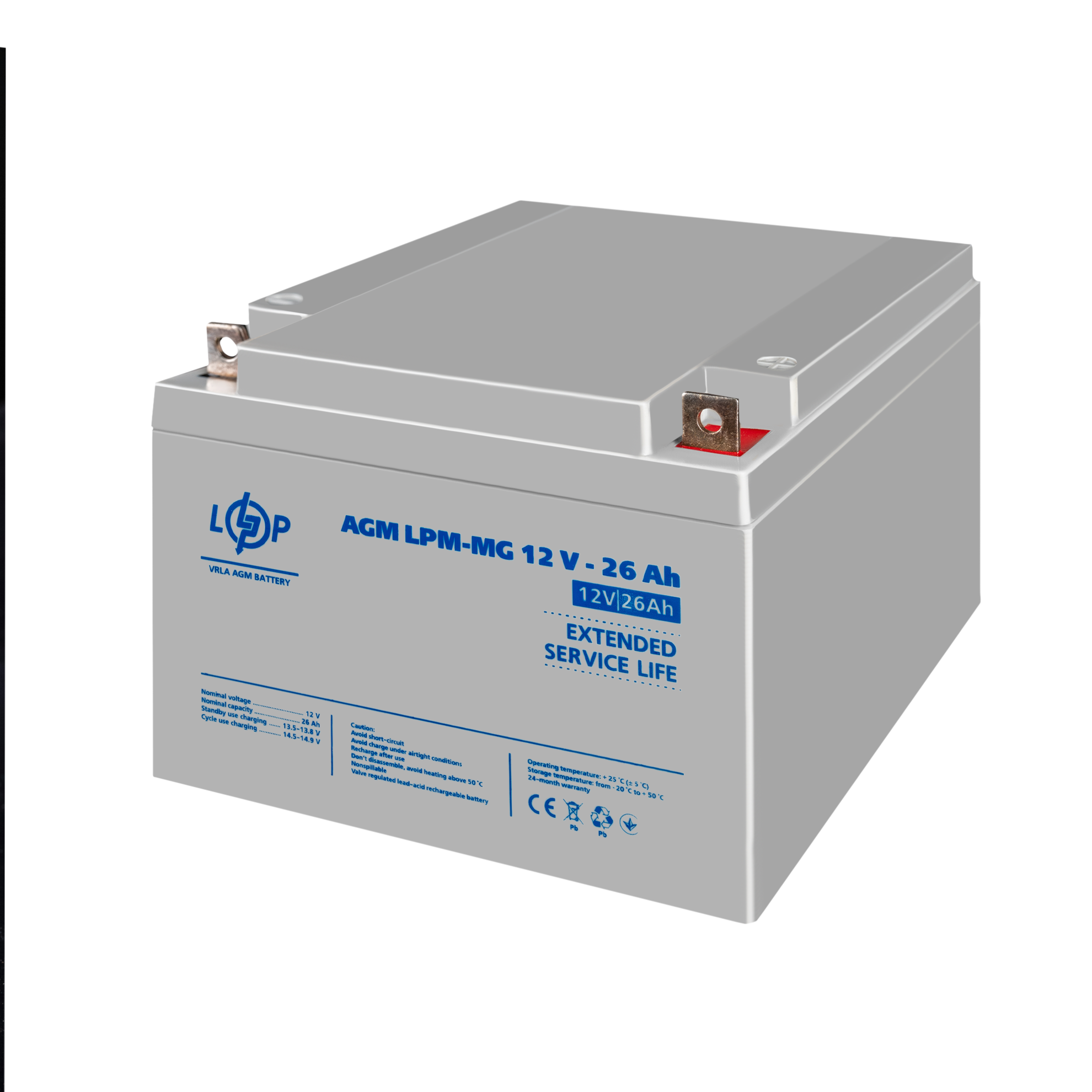 ����������� ������������� LPM-MG 12V - 26 Ah 
