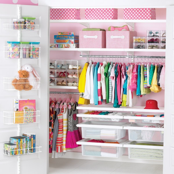 ELFA система хранения в Детской гардеробной 