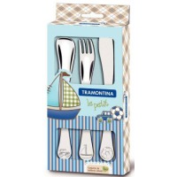 ������ ������� TRAMONTINA BABY Le Petit blue ����� / X3 ��. ����.������� (66973/000) 