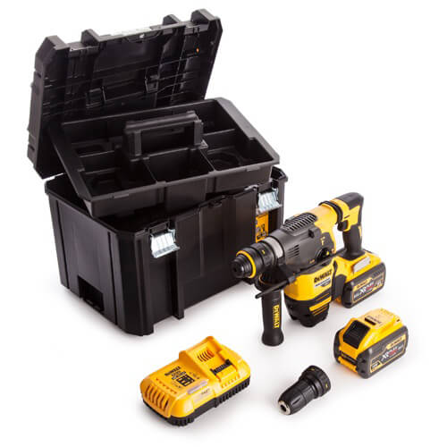 ���������� �������������� ����������� SDS-Plus DeWALT DCH334X2 