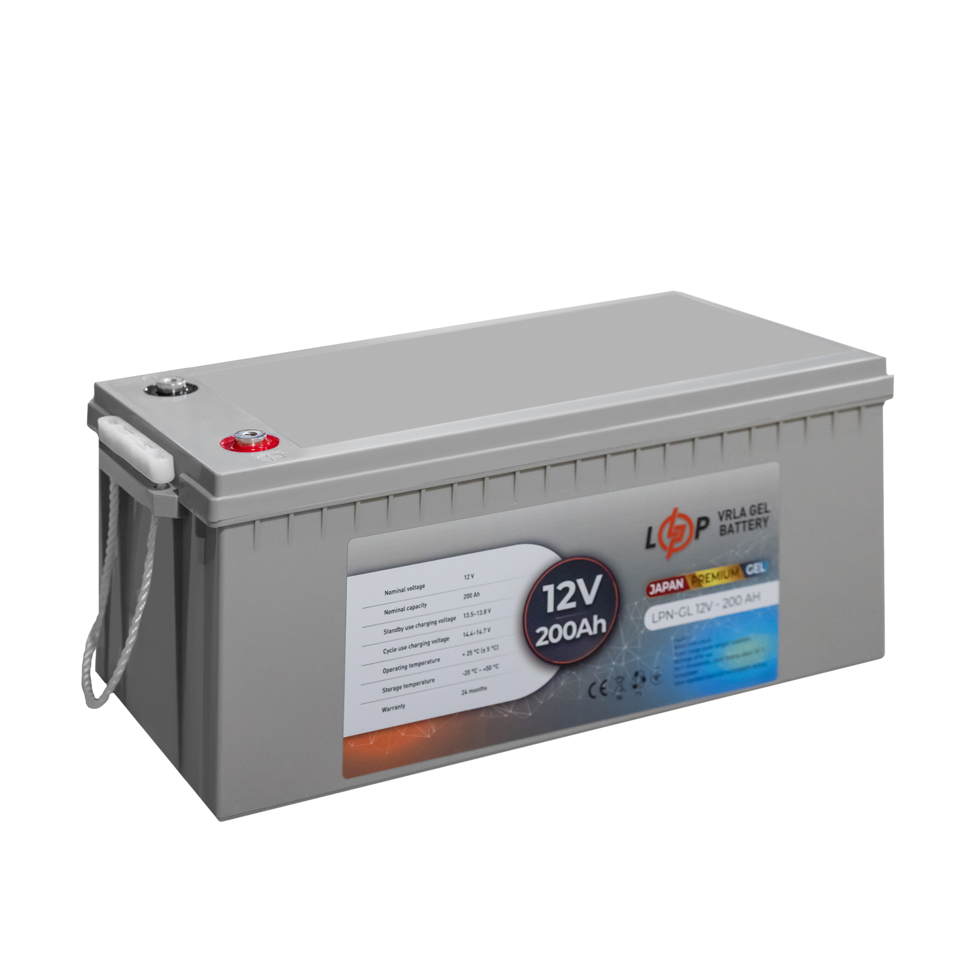 ����������� ������� LPN-GL 12V - 200 Ah 