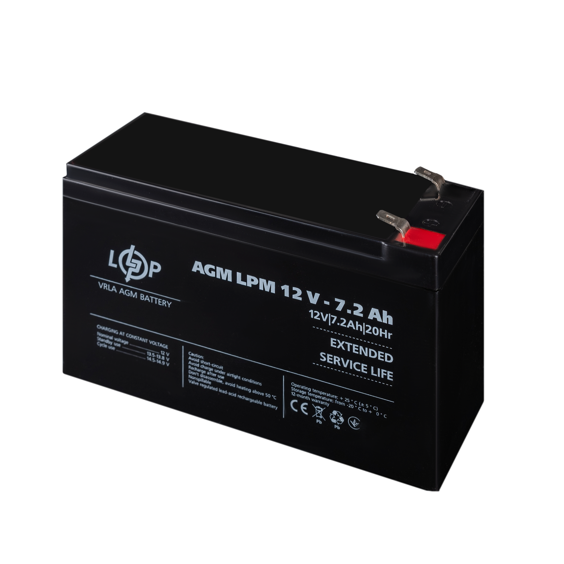 ����������� AGM LPM 12V - 7.2 Ah 