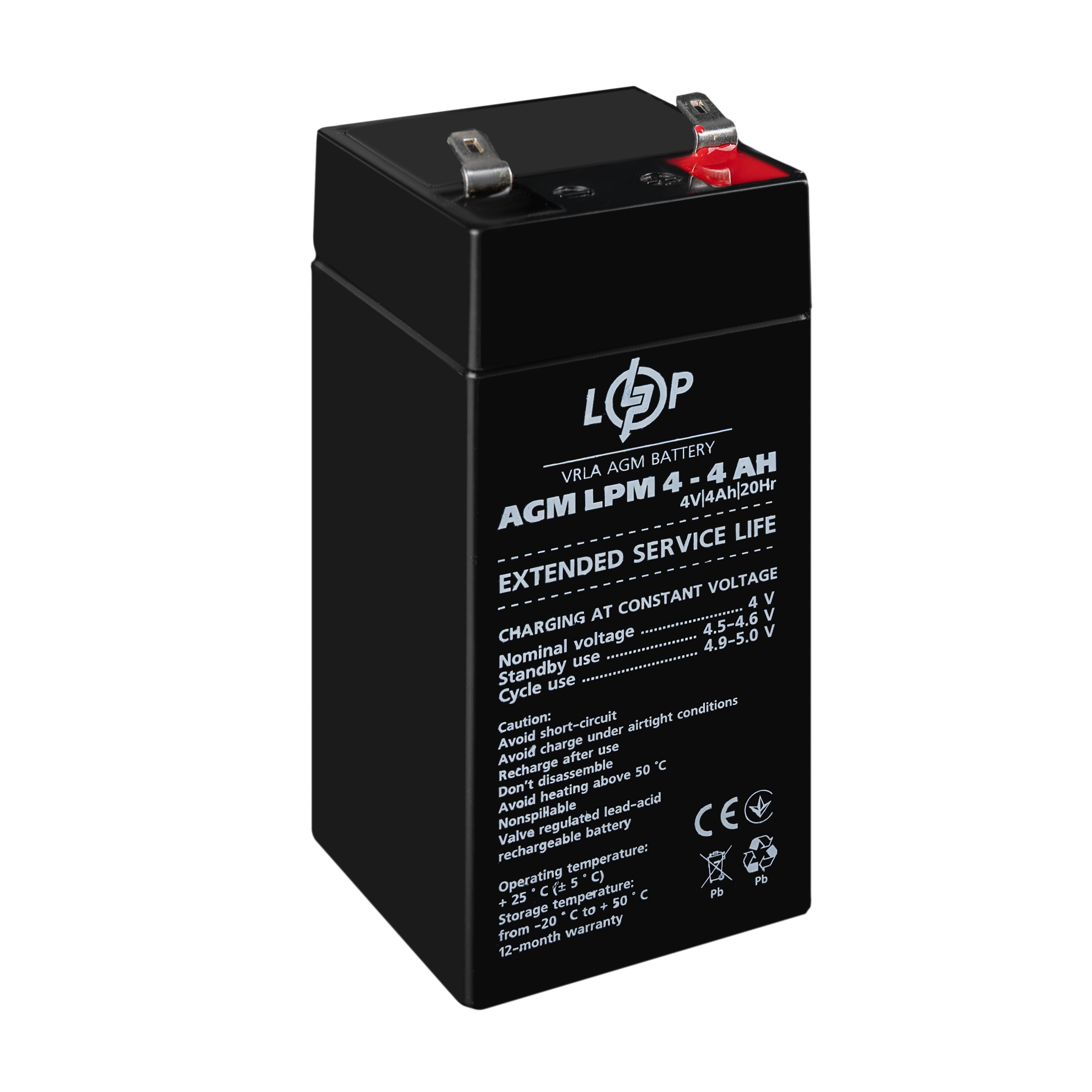 ����������� AGM LPM 4V - 4 Ah 