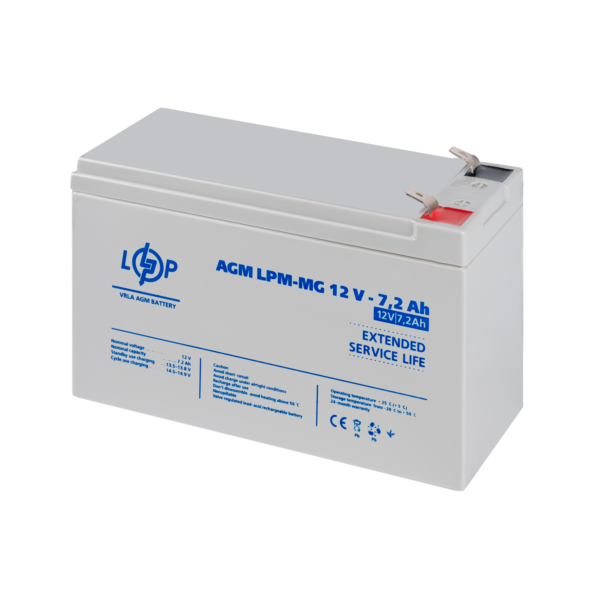 ����������� ������������� LPM-MG 12V - 7.2 Ah 