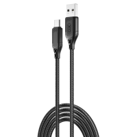 ������ XO NB235 Zebra Series Braided USB-A to Type-C - 1m (������) 
