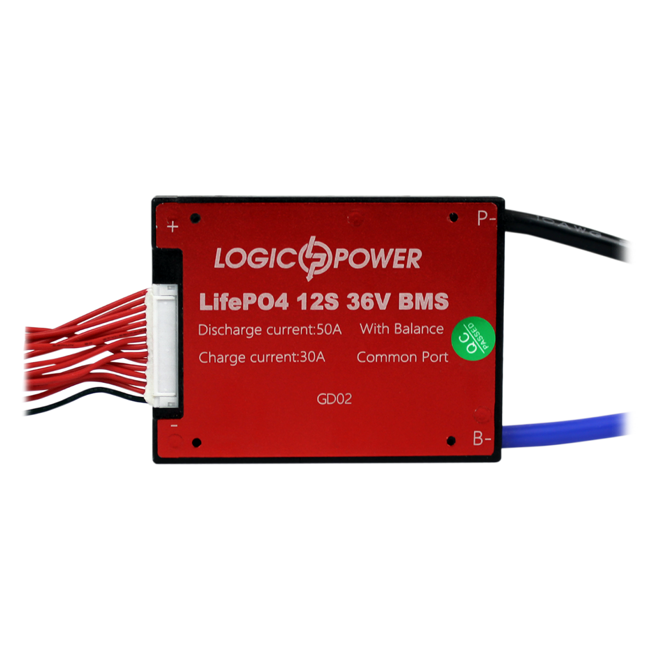 BMS ����� LiFePO4 36V 12S Dis 50A Ch 30A 