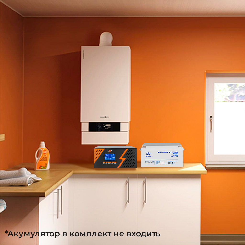 ��� � ���������� ���������� 12V LPM-PSW-1500VA (1050��) Black 