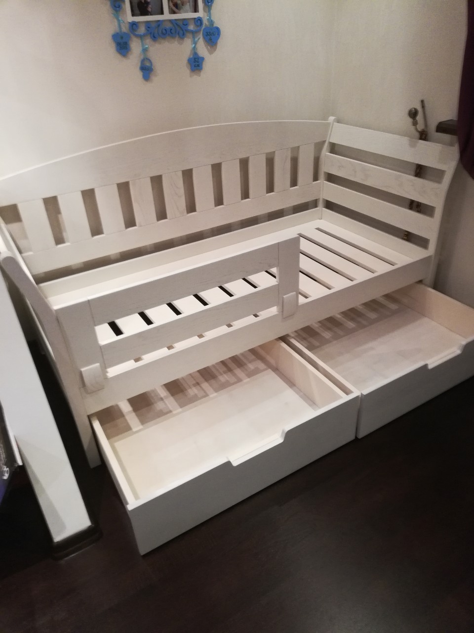 Кровать Детская на заказ из Ясеня 