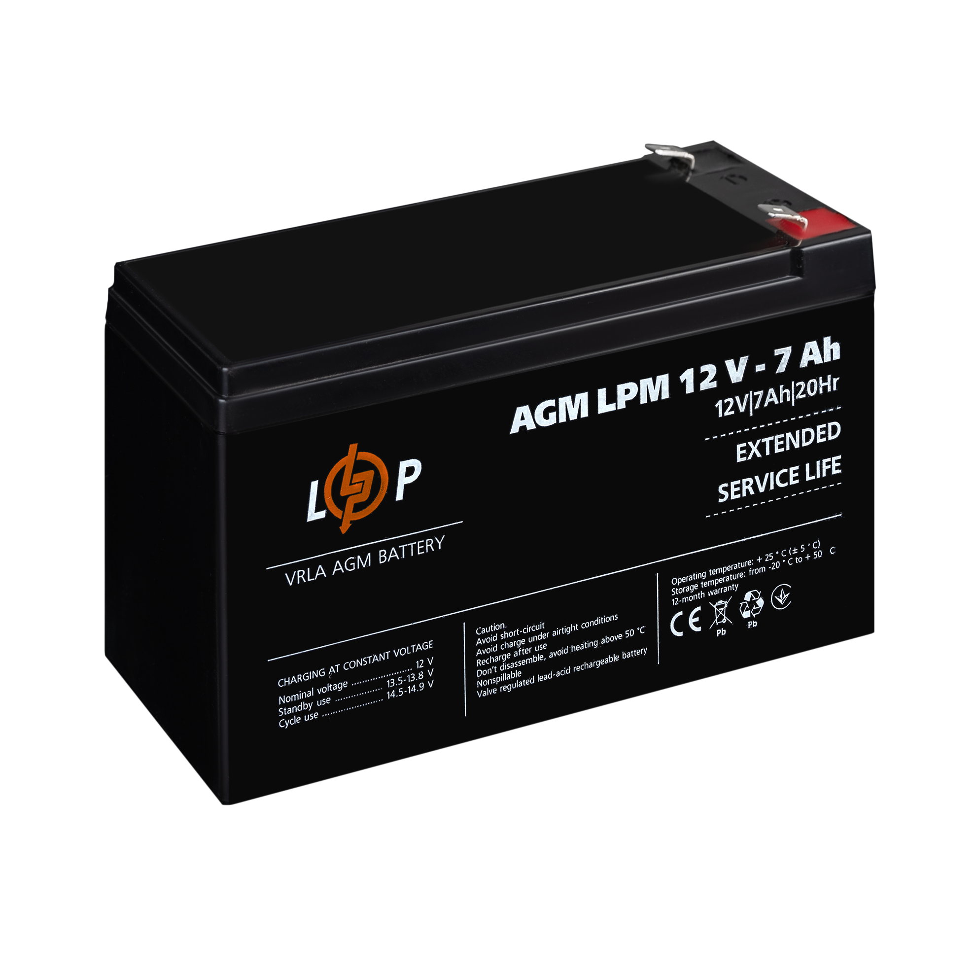 �����. ����������� AGM LPM 12V - 7 Ah 