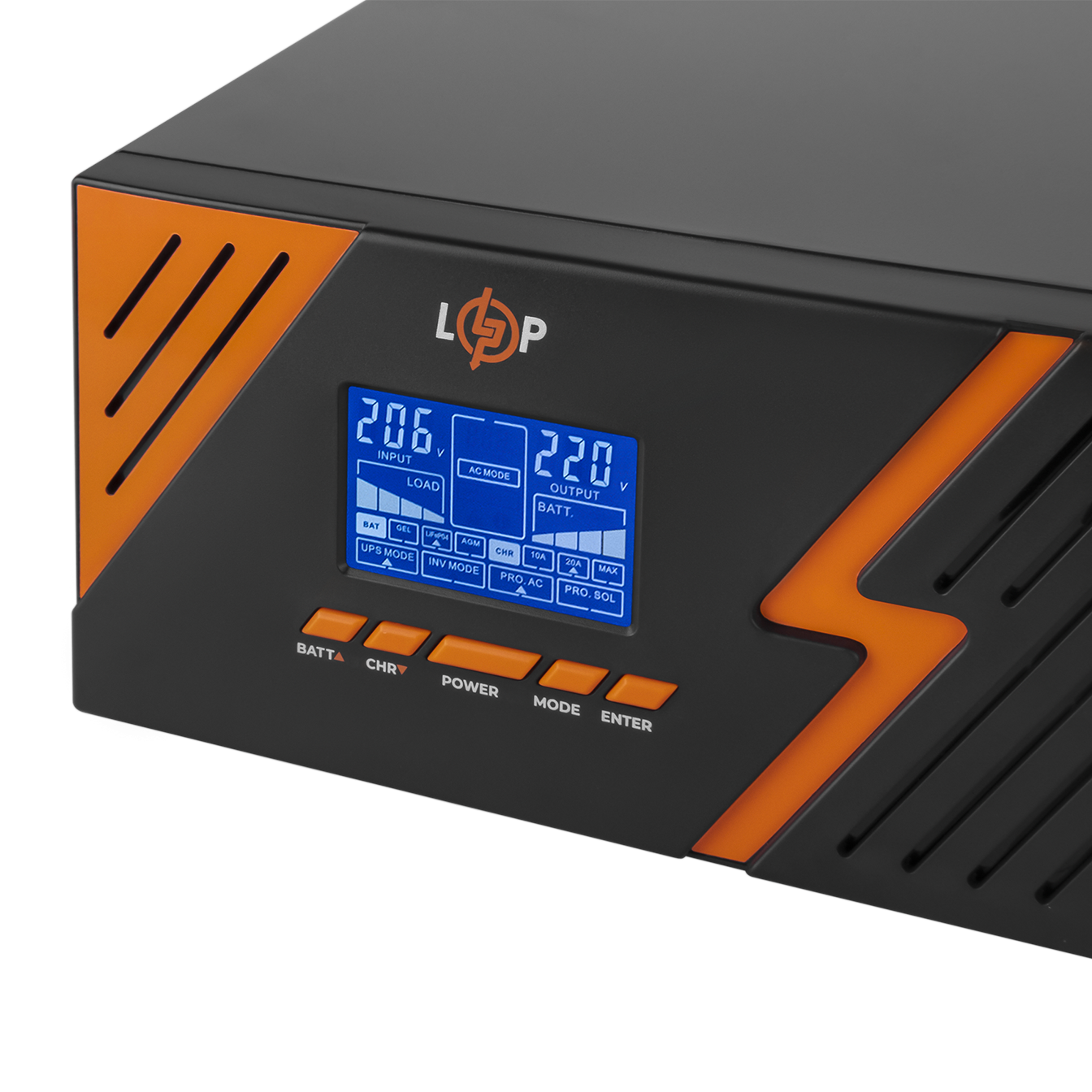 ��� � ���������� ���������� 12V LPM-PSW-1500VA (1050��) Black 