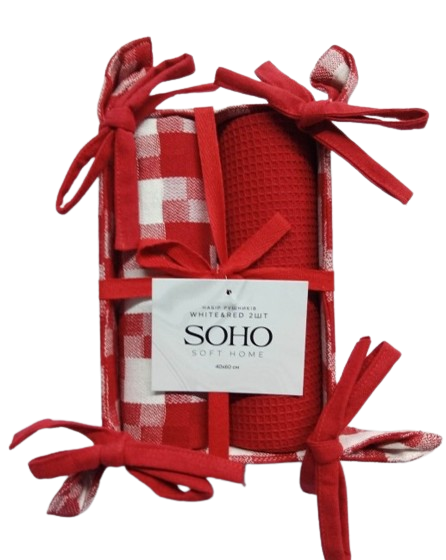   SOHO . . 40*60  100% White&Red 2. 