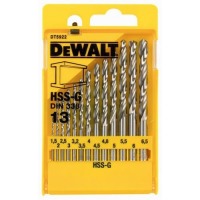 ���.����� DeWALT ����� ����� HSS-G �� �������, 13��, d=1,5-6,5��. 