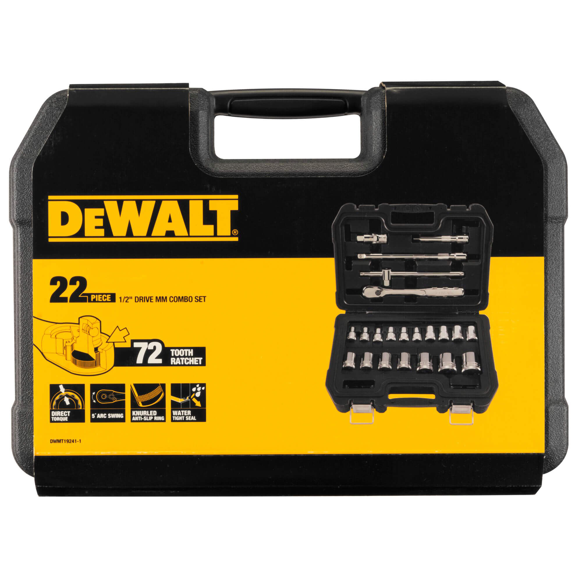 ����� ������� 1/2, 22 �������� DeWALT DWMT19241-1 