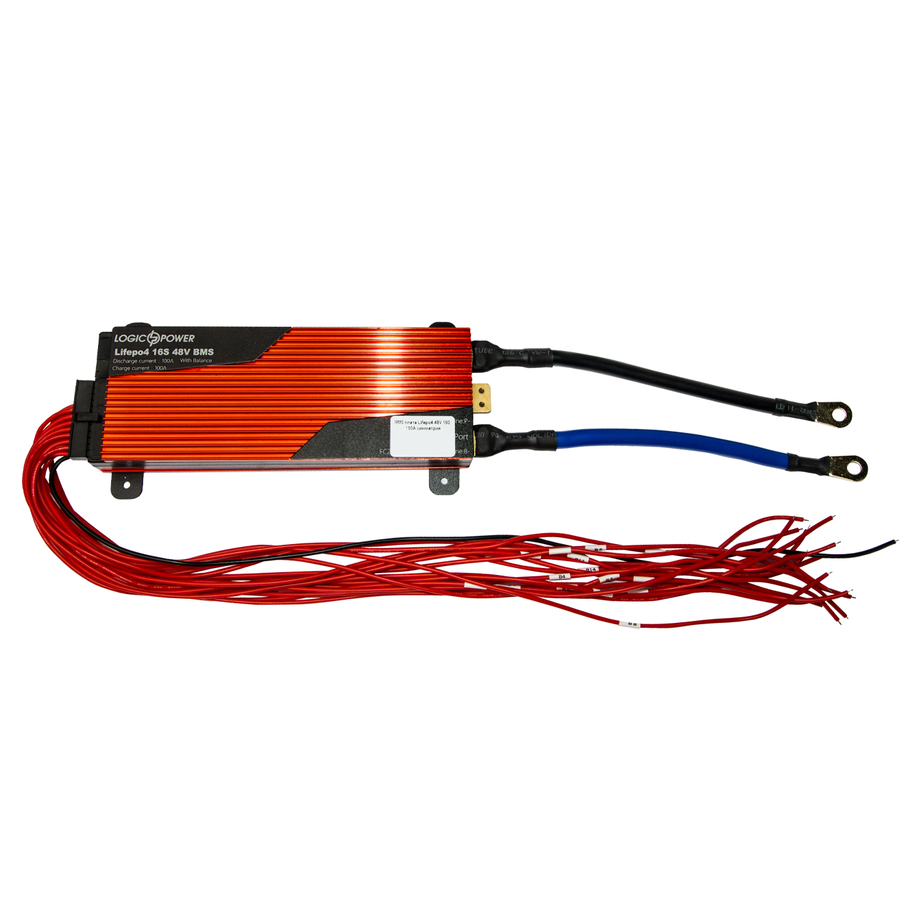 BMS ����� LiFePO4 48V 16S Dis 100A Ch 50A 