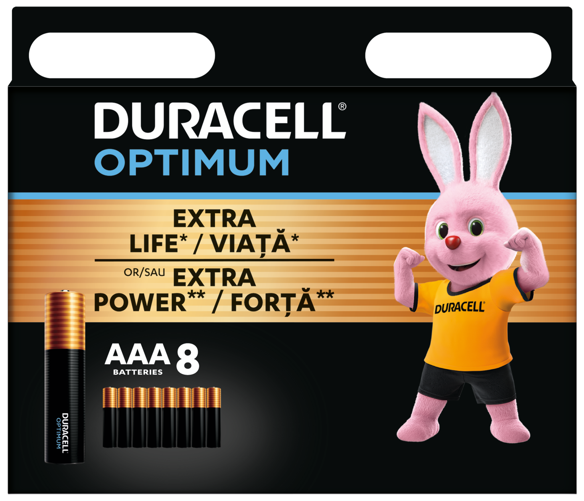  DURACELL LR03 KPD 08*10 Optimum . 1x8 . 