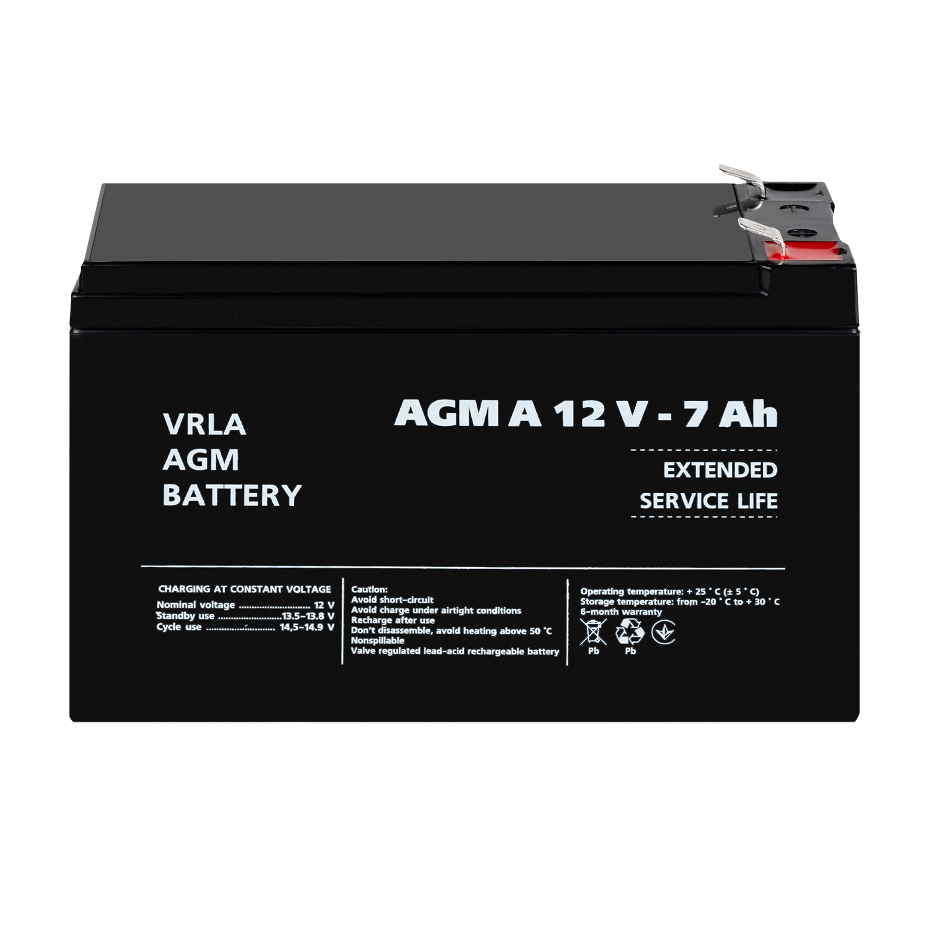 ����������� ��� ������������ AGM � 12V - 7 Ah 
