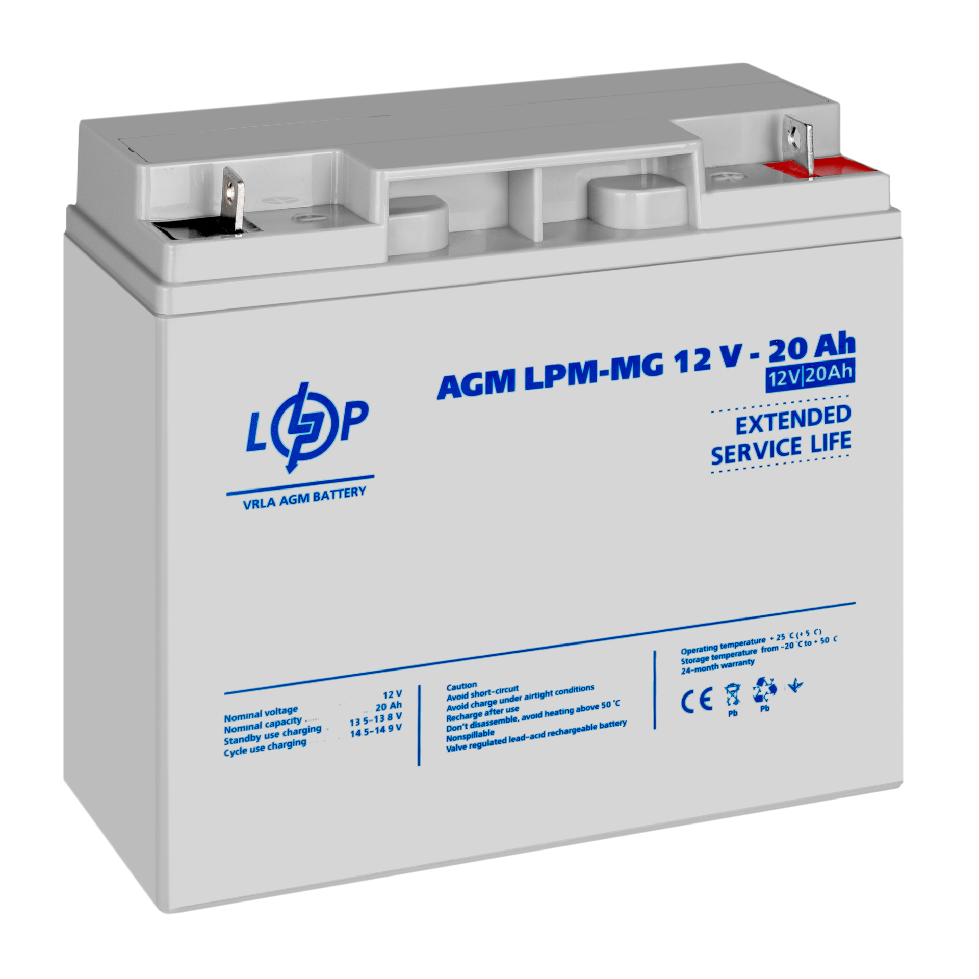 ����������� ������������� LPM-MG 12V - 20 Ah 